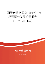 中國半芳香族尼龍(PPA)市場調(diào)研與發(fā)展前景報告(2025-2031年) 中國半芳香族尼龍(PPA)市場調(diào)研與發(fā)展前景報告(2025-2031年)