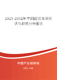 2025-2031年中國靛藍發(fā)展現(xiàn)狀與趨勢分析報告 2025-2031年中國靛藍發(fā)展現(xiàn)狀與趨勢分析報告