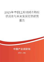 2025年中國(guó)工程機(jī)械市場(chǎng)現(xiàn)狀調(diào)查與未來發(fā)展前景趨勢(shì)報(bào)告