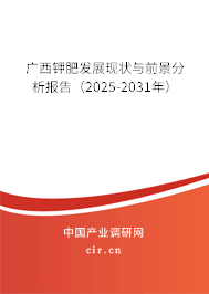 廣西鉀肥發(fā)展現(xiàn)狀與前景分析報告(2025-2031年) 廣西鉀肥發(fā)展現(xiàn)狀與前景分析報告(2025-2031年)