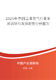 2025年中國工業(yè)氧氣行業(yè)發(fā)展調(diào)研與發(fā)展趨勢分析報告 2025年中國工業(yè)氧氣行業(yè)發(fā)展調(diào)研與發(fā)展趨勢分析報告