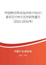 中國鰭式場效晶體管FPGA行業(yè)研究分析與前景趨勢報告（2025-2031年）