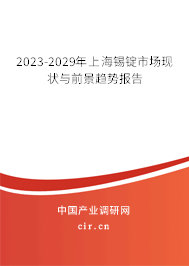 2023-2029年上海錫錠市場現(xiàn)狀與前景趨勢報告