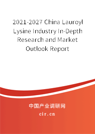 2021-2027 China Lauroyl Lysine Industry In-Depth Research and Market Outlook Report