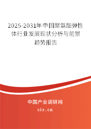 2025-2031年中國聚氨酯彈性體行業(yè)發(fā)展現(xiàn)狀分析與前景趨勢報告 2025-2031年中國聚氨酯彈性體行業(yè)發(fā)展現(xiàn)狀分析與前景趨勢報告
