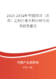 2025-2031年中國海洋（近海）工程行業(yè)市場分析與前景趨勢報(bào)告