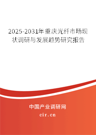 2025-2031年重慶光纖市場現(xiàn)狀調(diào)研與發(fā)展趨勢研究報(bào)告