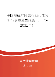 中國電磁屏蔽盒行業(yè)市場分析與前景趨勢報告（2025-2031年）