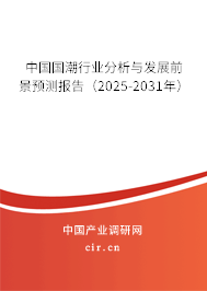 中國國潮行業(yè)分析與發(fā)展前景預測報告(2025-2031年) 中國國潮行業(yè)分析與發(fā)展前景預測報告(2025-2031年)