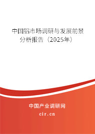 中國鋁市場調(diào)研與發(fā)展前景分析報告(2025年) 中國鋁市場調(diào)研與發(fā)展前景分析報告(2025年)