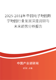 2025-2031年中國(guó)電子地圖數(shù)字地圖行業(yè)發(fā)展深度調(diào)研與未來(lái)趨勢(shì)分析報(bào)告