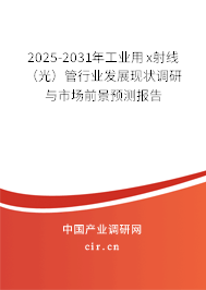 2025-2031年工業(yè)用x射線(光)管行業(yè)發(fā)展現(xiàn)狀調(diào)研與市場前景預(yù)測報(bào)告 2025-2031年工業(yè)用x射線(光)管行業(yè)發(fā)展現(xiàn)狀調(diào)研與市場前景預(yù)測報(bào)告
