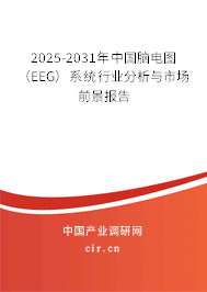 2025-2031年中國腦電圖(EEG)系統(tǒng)行業(yè)分析與市場前景報(bào)告 2025-2031年中國腦電圖(EEG)系統(tǒng)行業(yè)分析與市場前景報(bào)告
