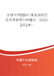 全球與中國銦行業(yè)發(fā)展研究及前景趨勢分析報告(2025-2031年) 全球與中國銦行業(yè)發(fā)展研究及前景趨勢分析報告(2025-2031年)