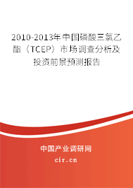 2010-2013年中國磷酸三氯乙酯（TCEP）市場調(diào)查分析及投資前景預測報告