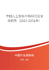 中國(guó)人工智能市場(chǎng)研究及發(fā)展趨勢(shì)(2025-2031年) 中國(guó)人工智能市場(chǎng)研究及發(fā)展趨勢(shì)(2025-2031年)