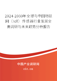2024-2030年全球與中國(guó)物聯(lián)網(wǎng)(IoT)傳感器行業(yè)發(fā)展全面調(diào)研與未來(lái)趨勢(shì)分析報(bào)告 2024-2030年全球與中國(guó)物聯(lián)網(wǎng)(IoT)傳感器行業(yè)發(fā)展全面調(diào)研與未來(lái)趨勢(shì)分析報(bào)告