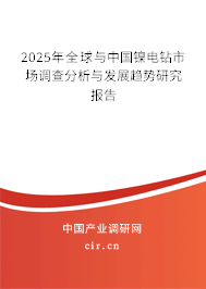 2025年全球與中國(guó)鎳電鉆市場(chǎng)調(diào)查分析與發(fā)展趨勢(shì)研究報(bào)告 2025年全球與中國(guó)鎳電鉆市場(chǎng)調(diào)查分析與發(fā)展趨勢(shì)研究報(bào)告