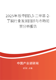 2025年版中國(guó)3,3-二甲基-2-丁酮行業(yè)發(fā)展回顧與市場(chǎng)前景分析報(bào)告