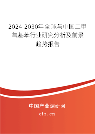 2024-2030年全球與中國二甲氧基苯行業(yè)研究分析及前景趨勢報告