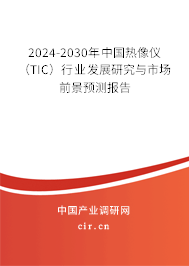 2024-2030年中國(guó)熱像儀(TIC)行業(yè)發(fā)展研究與市場(chǎng)前景預(yù)測(cè)報(bào)告 2024-2030年中國(guó)熱像儀(TIC)行業(yè)發(fā)展研究與市場(chǎng)前景預(yù)測(cè)報(bào)告