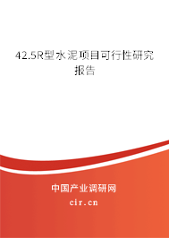 42.5R型水泥項(xiàng)目可行性研究報(bào)告
