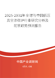 2025-2031年全球與中國(guó)低壓真空滲碳爐行業(yè)研究分析及前景趨勢(shì)預(yù)測(cè)報(bào)告 2025-2031年全球與中國(guó)低壓真空滲碳爐行業(yè)研究分析及前景趨勢(shì)預(yù)測(cè)報(bào)告