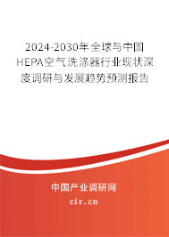 2024-2030年全球與中國HEPA空氣洗滌器行業(yè)現(xiàn)狀深度調(diào)研與發(fā)展趨勢預(yù)測報(bào)告