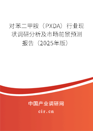 對苯二甲胺(PXDA)行業(yè)現(xiàn)狀調(diào)研分析及市場前景預(yù)測報告(2025年版) 對苯二甲胺(PXDA)行業(yè)現(xiàn)狀調(diào)研分析及市場前景預(yù)測報告(2025年版)