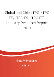 Global and China TPC（TPC-EE，TPC-ES，TPC-ET） Industry Research Report 2013