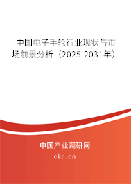 中國(guó)電子手輪行業(yè)現(xiàn)狀與市場(chǎng)前景分析(2025-2031年) 中國(guó)電子手輪行業(yè)現(xiàn)狀與市場(chǎng)前景分析(2025-2031年)