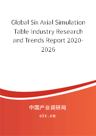 Global Six Axial Simulation Table Industry Research and Trends Report 2020-2026 Global Six Axial Simulation Table Industry Research and Trends Report 2020-2026