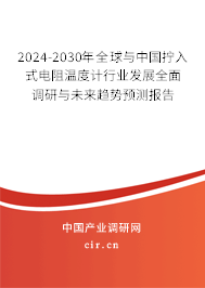 2024-2030年全球與中國(guó)擰入式電阻溫度計(jì)行業(yè)發(fā)展全面調(diào)研與未來趨勢(shì)預(yù)測(cè)報(bào)告