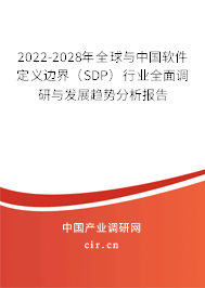 2022-2028年全球與中國軟件定義邊界(SDP)行業(yè)全面調研與發(fā)展趨勢分析報告 2022-2028年全球與中國軟件定義邊界(SDP)行業(yè)全面調研與發(fā)展趨勢分析報告