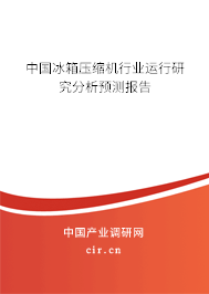 中國(guó)冰箱壓縮機(jī)行業(yè)運(yùn)行研究分析預(yù)測(cè)報(bào)告 中國(guó)冰箱壓縮機(jī)行業(yè)運(yùn)行研究分析預(yù)測(cè)報(bào)告