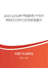 2025-2031年中國(guó)改性PPO市場(chǎng)研究分析與前景趨勢(shì)報(bào)告 2025-2031年中國(guó)改性PPO市場(chǎng)研究分析與前景趨勢(shì)報(bào)告