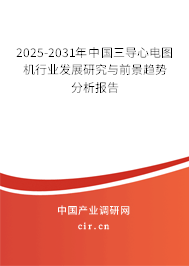 2025-2031年中國三導(dǎo)心電圖機行業(yè)發(fā)展研究與前景趨勢分析報告
