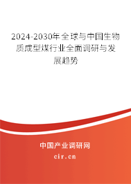 2024-2030年全球與中國生物質(zhì)成型煤行業(yè)全面調(diào)研與發(fā)展趨勢(shì)