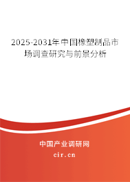 2025-2031年中國橡塑制品市場調查研究與前景分析 2025-2031年中國橡塑制品市場調查研究與前景分析