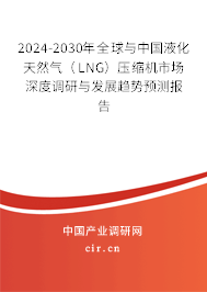 2024-2030年全球與中國液化天然氣(LNG)壓縮機(jī)市場深度調(diào)研與發(fā)展趨勢預(yù)測報告 2024-2030年全球與中國液化天然氣(LNG)壓縮機(jī)市場深度調(diào)研與發(fā)展趨勢預(yù)測報告