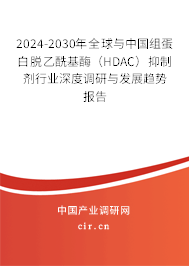 2024-2030年全球與中國組蛋白脫乙?；福℉DAC）抑制劑行業(yè)深度調(diào)研與發(fā)展趨勢報告