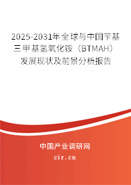 2025-2031年全球與中國(guó)芐基三甲基氫氧化銨（BTMAH）發(fā)展現(xiàn)狀及前景分析報(bào)告