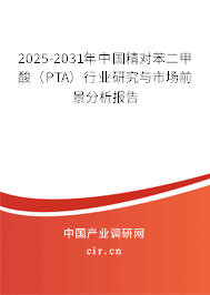 2025-2031年中國精對苯二甲酸(PTA)行業(yè)研究與市場前景分析報告 2025-2031年中國精對苯二甲酸(PTA)行業(yè)研究與市場前景分析報告