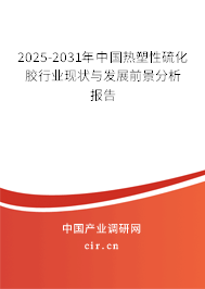 2024-2030年中國熱塑性硫化膠行業(yè)現(xiàn)狀與發(fā)展前景分析報(bào)告 2024-2030年中國熱塑性硫化膠行業(yè)現(xiàn)狀與發(fā)展前景分析報(bào)告