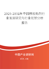 2025-2031年中國(guó)橡膠助劑行業(yè)發(fā)展研究與行業(yè)前景分析報(bào)告 2025-2031年中國(guó)橡膠助劑行業(yè)發(fā)展研究與行業(yè)前景分析報(bào)告