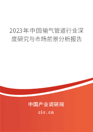 2023年中國(guó)輸氣管道行業(yè)深度研究與市場(chǎng)前景分析報(bào)告