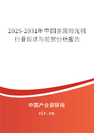 2025-2031年中國金屬拋光機行業(yè)現(xiàn)狀與前景分析報告
