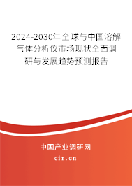2024-2030年全球與中國溶解氣體分析儀市場現(xiàn)狀全面調(diào)研與發(fā)展趨勢預(yù)測報(bào)告 2024-2030年全球與中國溶解氣體分析儀市場現(xiàn)狀全面調(diào)研與發(fā)展趨勢預(yù)測報(bào)告