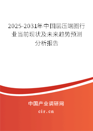 2025-2031年中國層壓端圈行業(yè)當(dāng)前現(xiàn)狀及未來趨勢預(yù)測分析報告