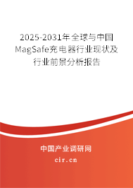 2025-2031年全球與中國MagSafe充電器行業(yè)現狀及行業(yè)前景分析報告